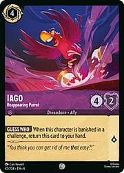 Iago - Reappearing Parrot 045