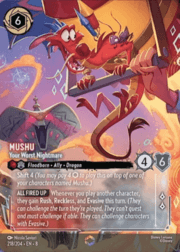 Mushu - Your Worst Nightmare · Enchanted 218