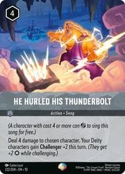 He Hurled His Thunderbolt 222