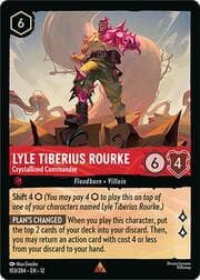 Lyle Tiberius Rourke - Crystallized Commander 103