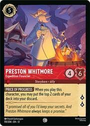 Preston Whitmore - Expedition Financier 110