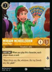 Miriam Mendelsohn - Ticket Holder 009