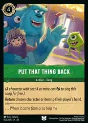 Put That Thing Back 103