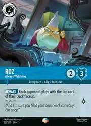 Roz - Always Watching · Epic 221